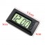 VST - Black Auto Car Dashboard Electronic Lcd Digital Clock Time Date Display