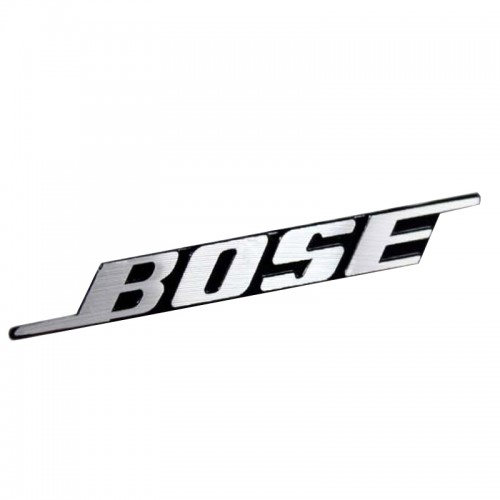 24e - 3D Bose Logo Car Interior Decoration Metal Amplifier Loudspeaker Sticker Audio Speaker Emblem Badge